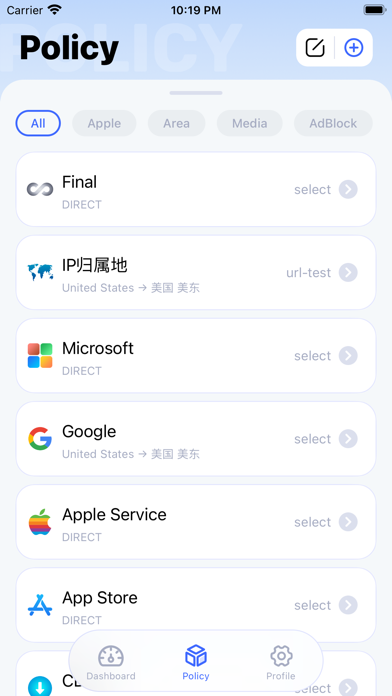 App Store 官方 Loon Policy 页面截图
