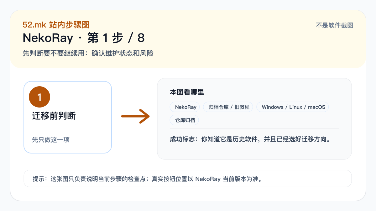 NekoRay 新手流程示意图
